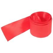 Red Solid Ribbon Double Faced Ribbon Race Finish Rope Sports Event Belt For Athletics Sports Belt Sprinting Line Bouquets Wrapping Accessory